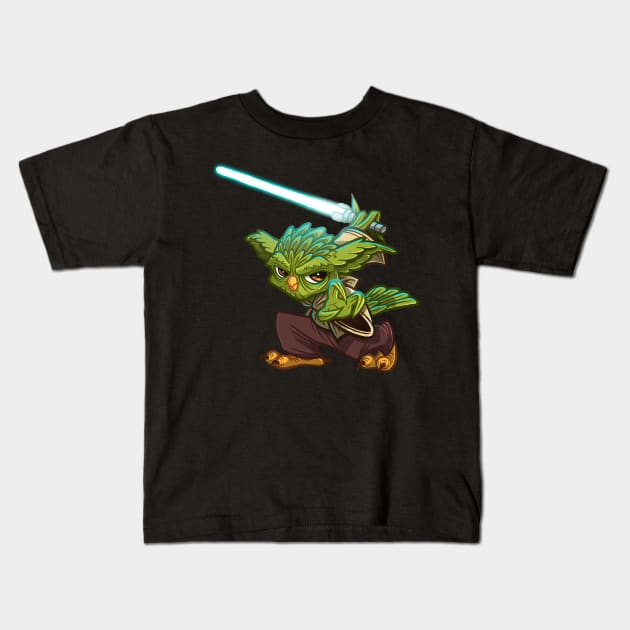 Y-OWL-da Kids T-Shirt by RemcoBakker